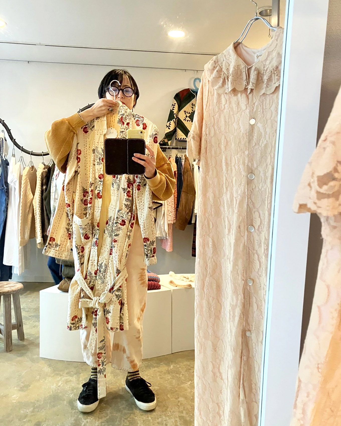 『babo vintage』にて藍田美豊さん