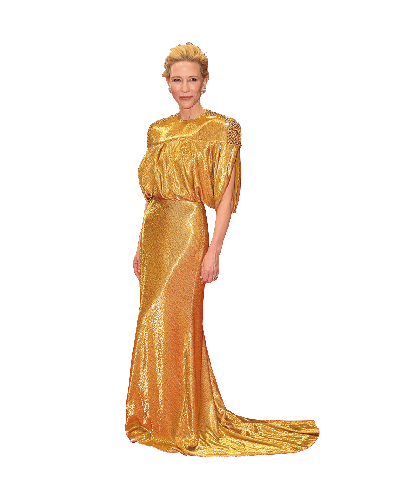 『ルイ・ヴィトン』のドレスを着たケイト・ブランシェット