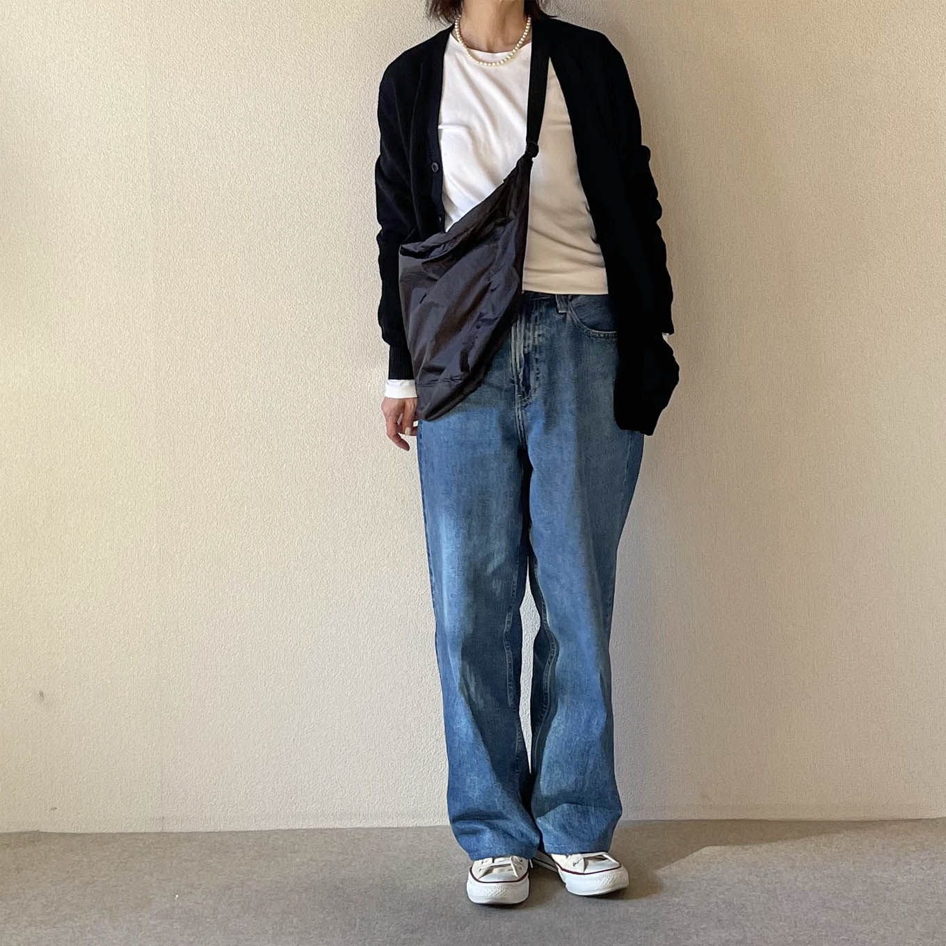 カナリアさんのコーディネート 無印の斜め掛けバッグ