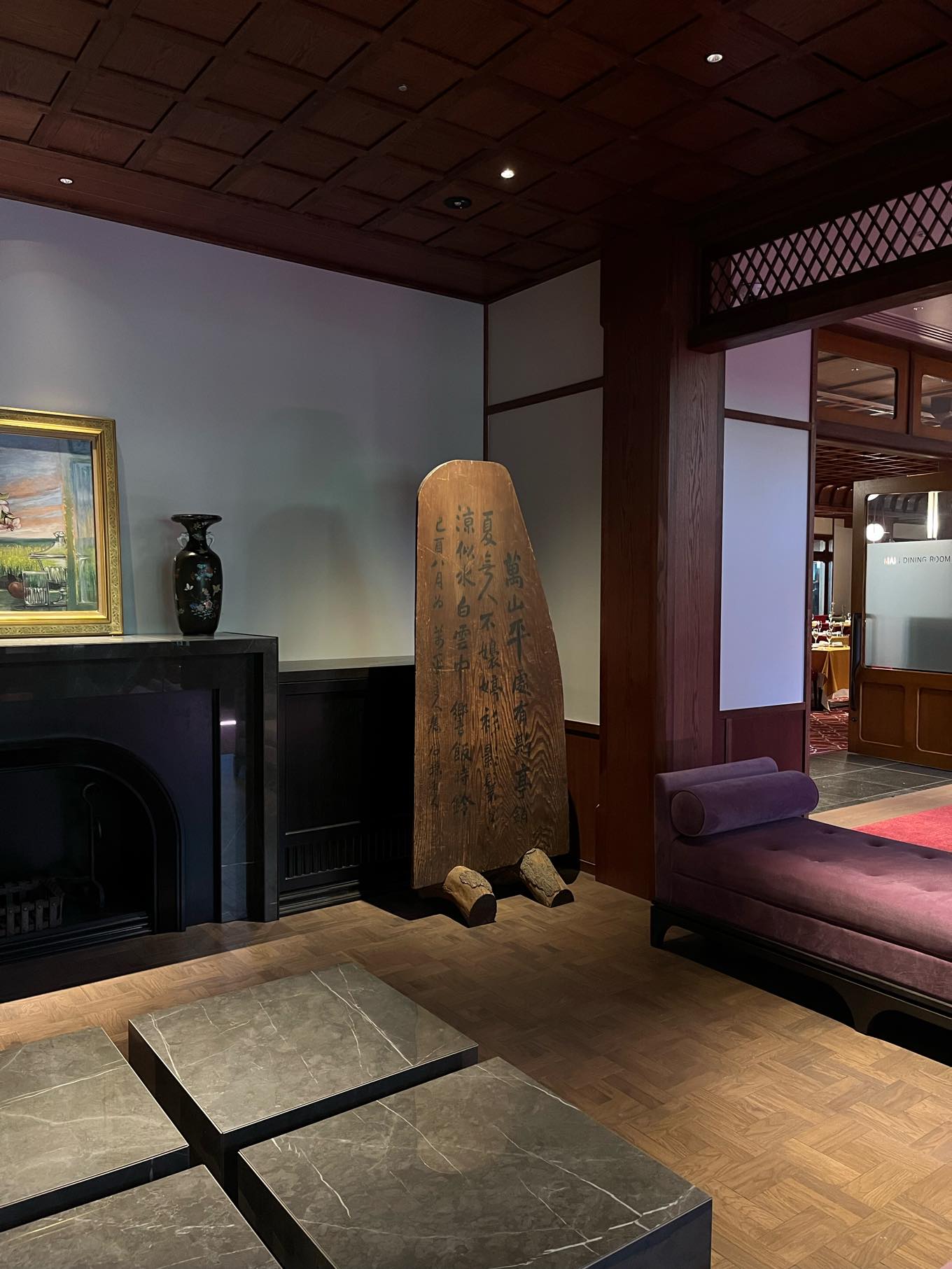 万平ホテル 館内の調度品