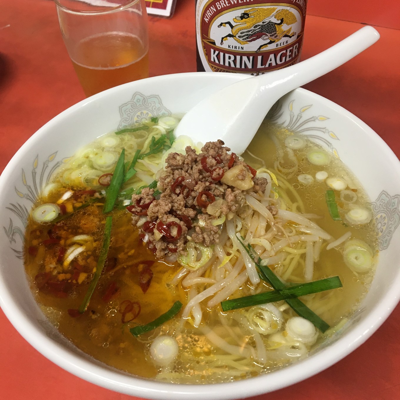 名古屋の台湾ラーメン 光陽の料理