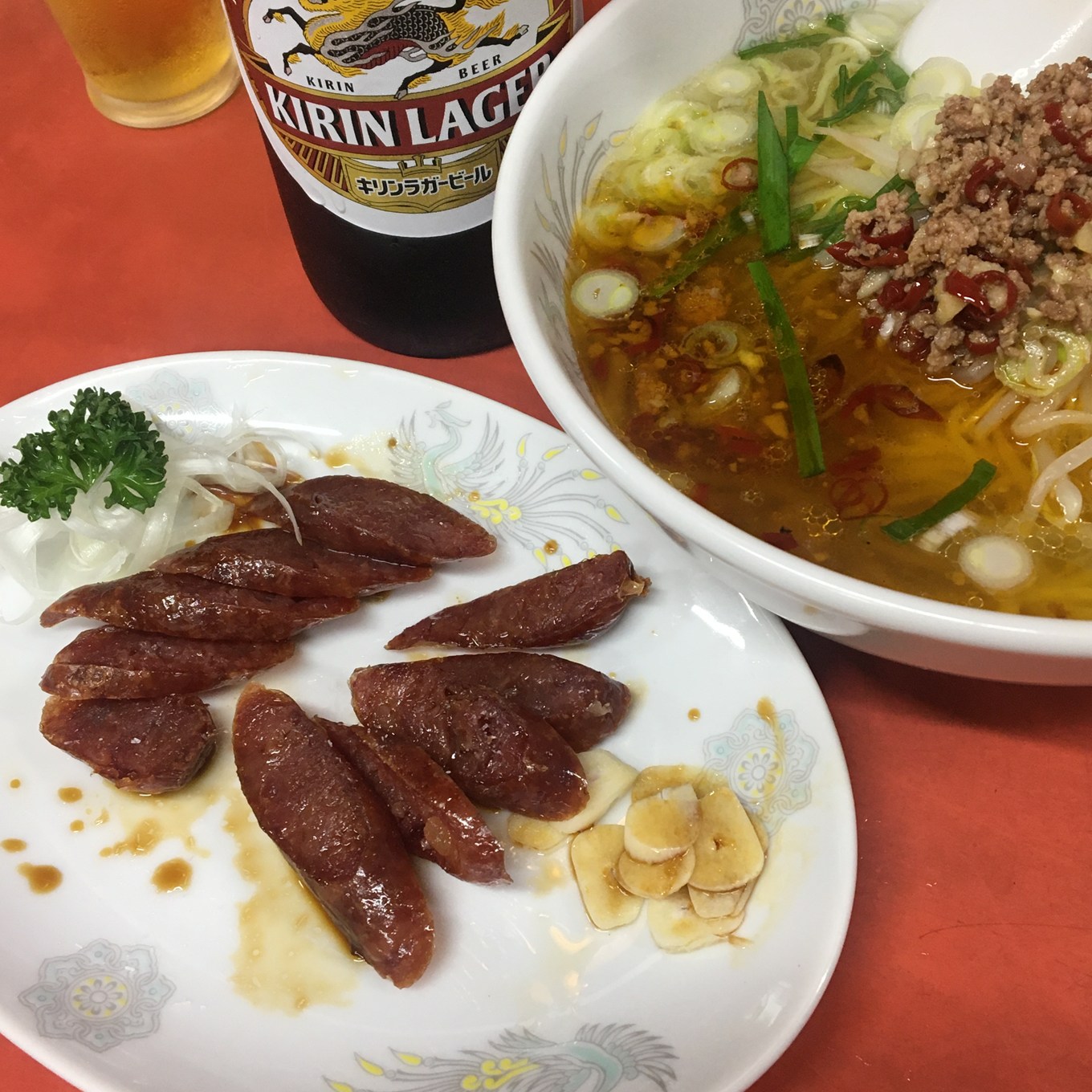 名古屋の台湾ラーメン 光陽の料理