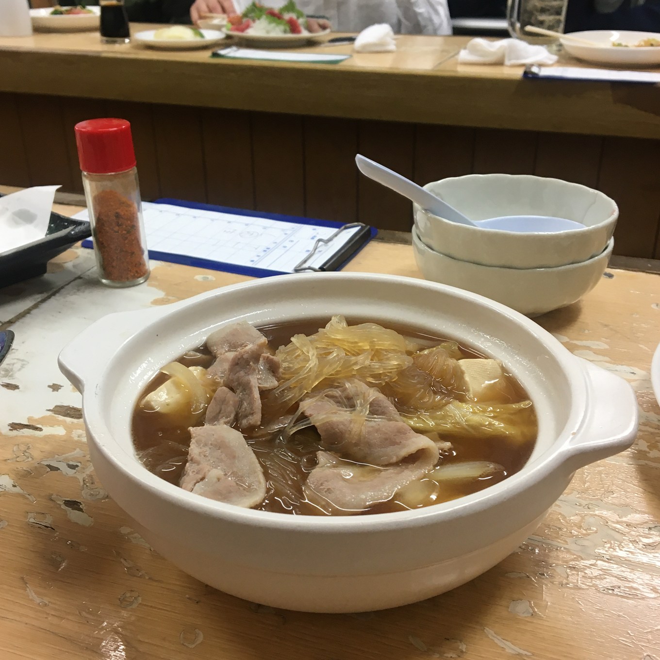 清澄白河のだるまの料理