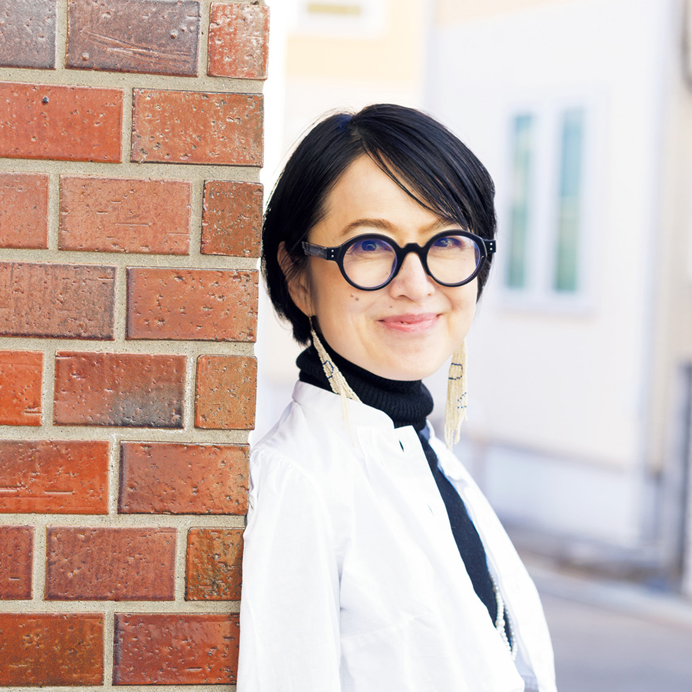 藍田美豊 眼鏡スナップ