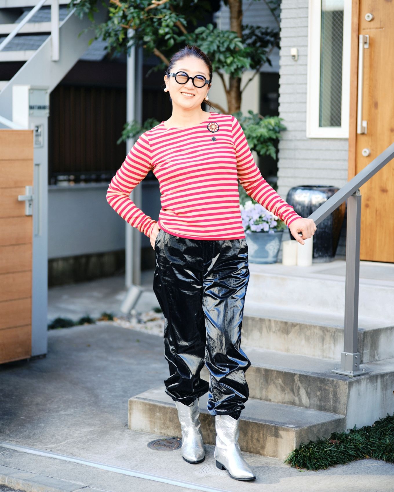 atelier OONOの大野芳子さんのお仕事ファッション