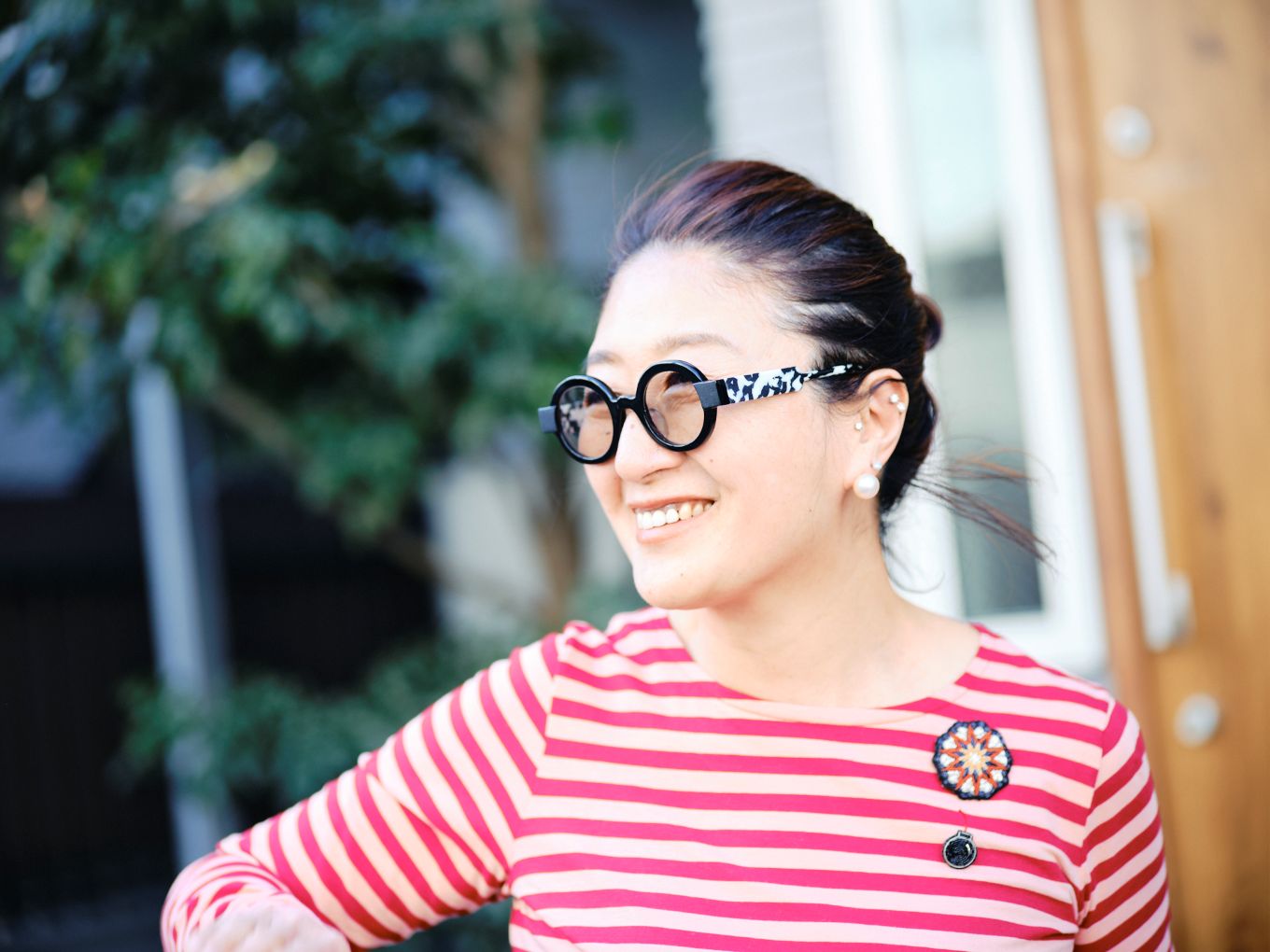 atelier OONOの大野芳子さんのお仕事ファッション