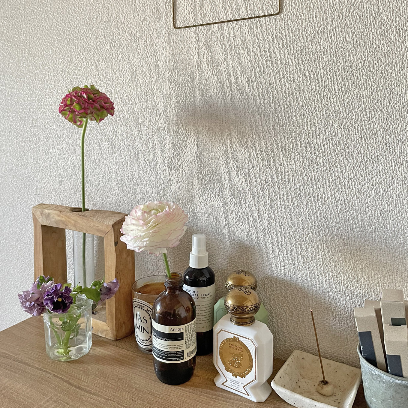 カナリアさんの部屋の植物