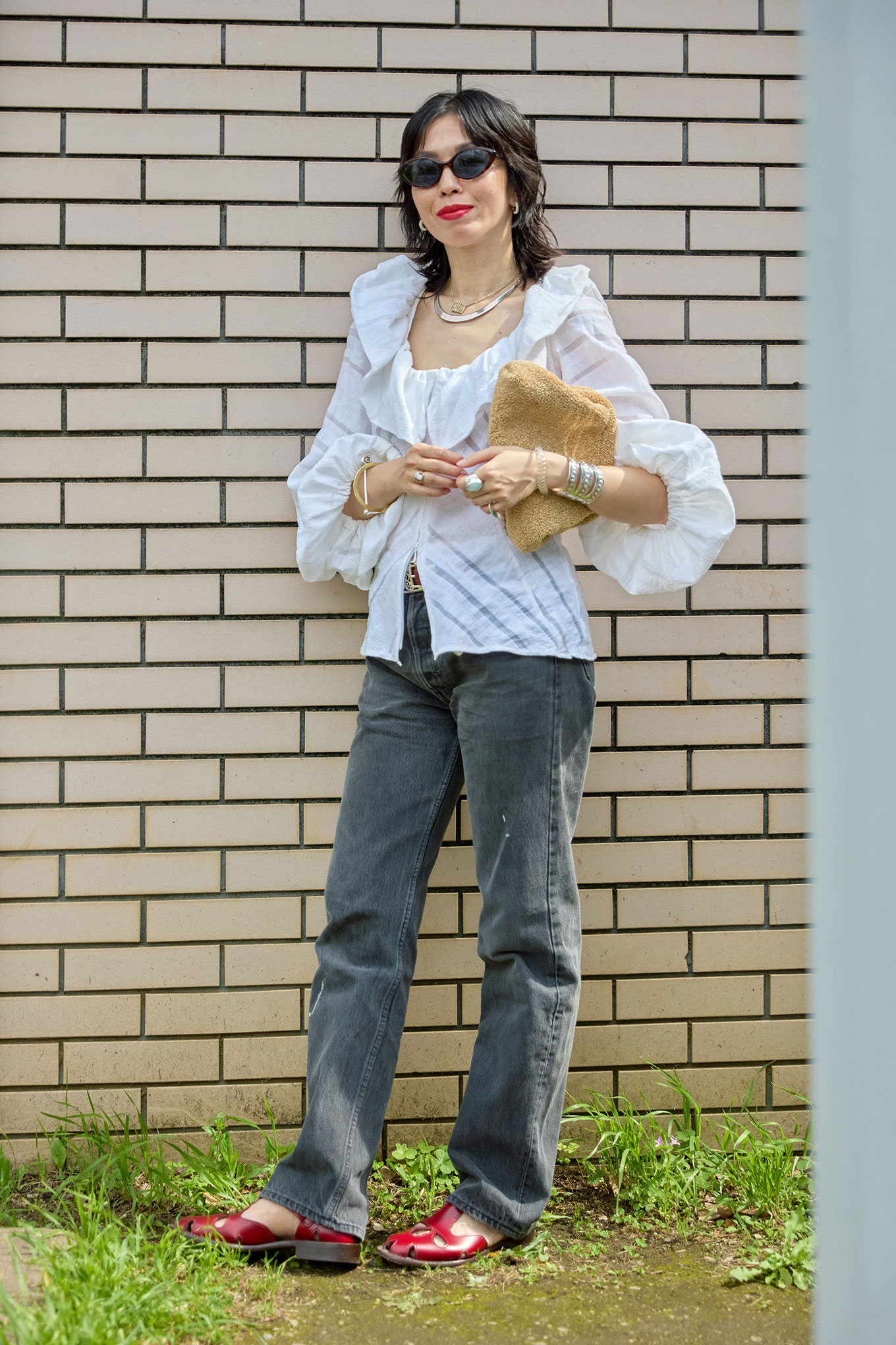 クリエイティブディレクター長尾悦美さんのデニムスタイル