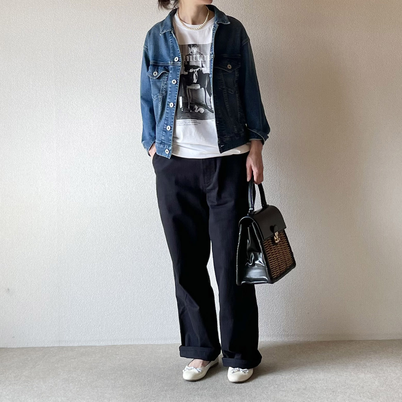 カナリアさんのTシャツコーディネート