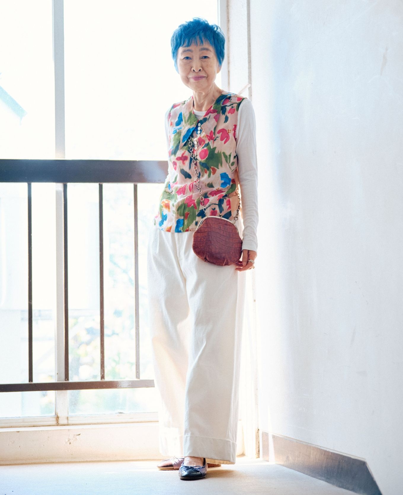 ランジュパースの田中靖子さんのおしゃれ