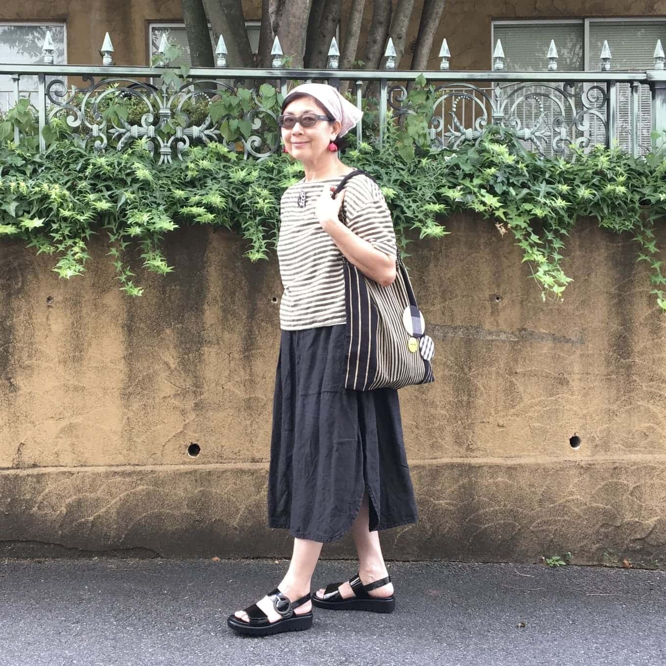 石黒美穂子さん夏ファッション