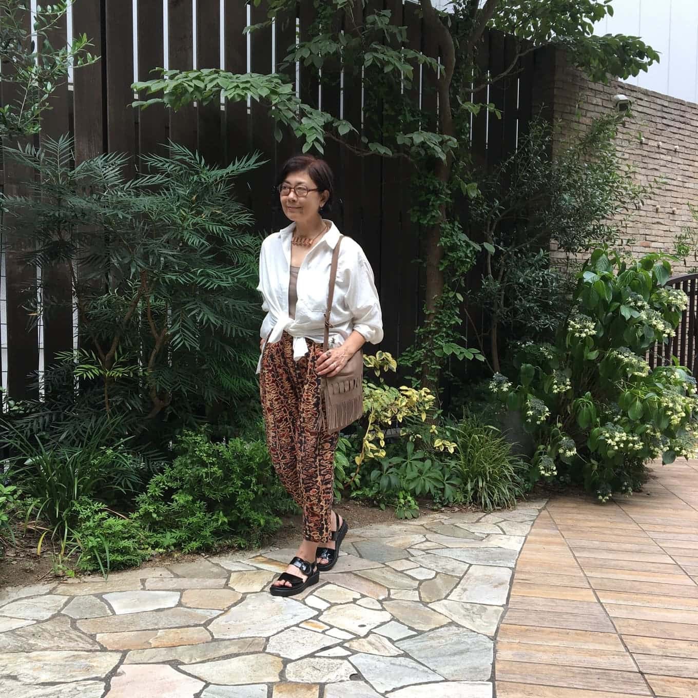 石黒美穂子さん夏ファッション