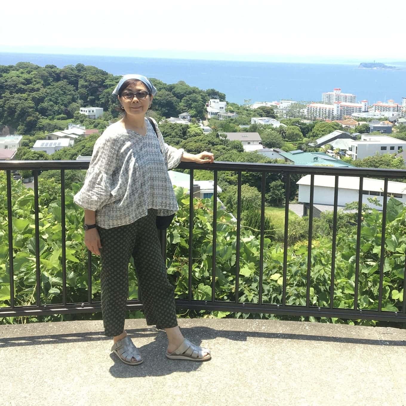 石黒美穂子さん夏ファッション