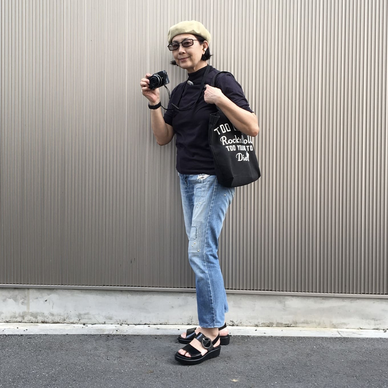 石黒美穂子さん夏ファッション