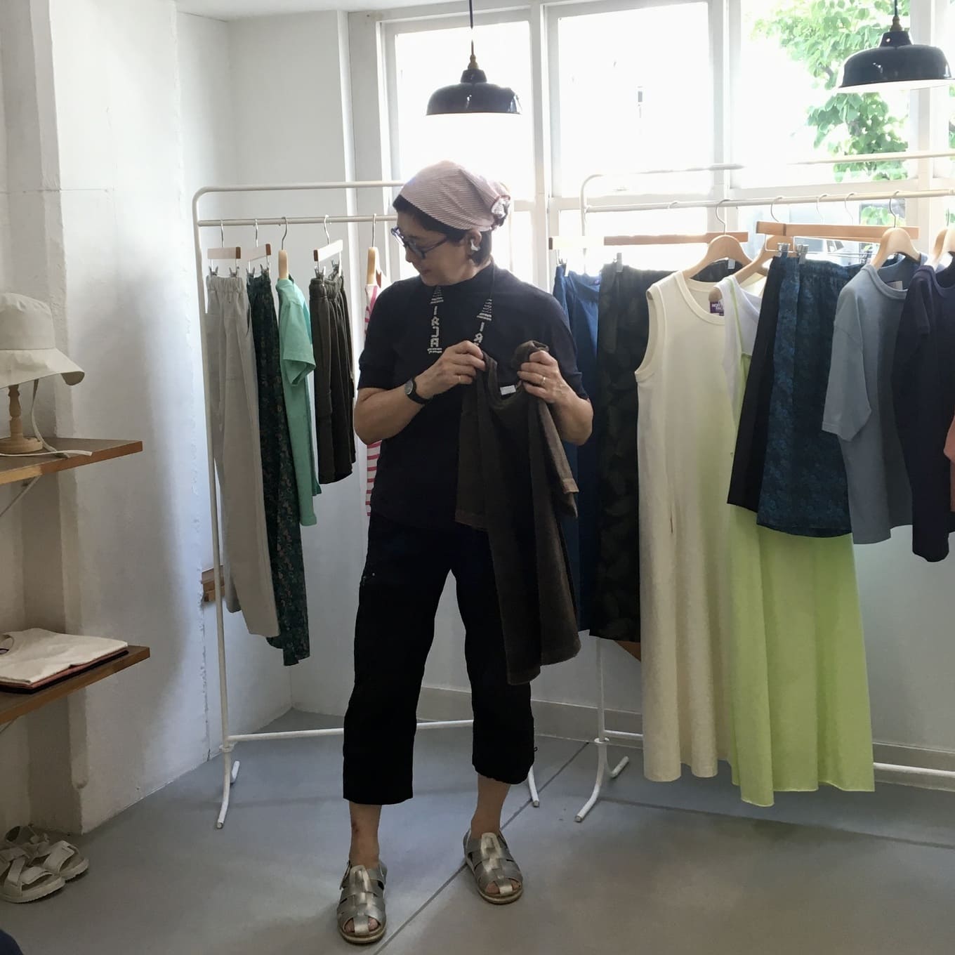 石黒美穂子さん夏ファッション