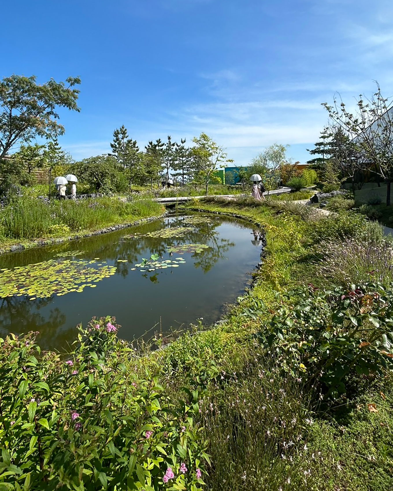 下瀬美術館のエミール・ガレの庭