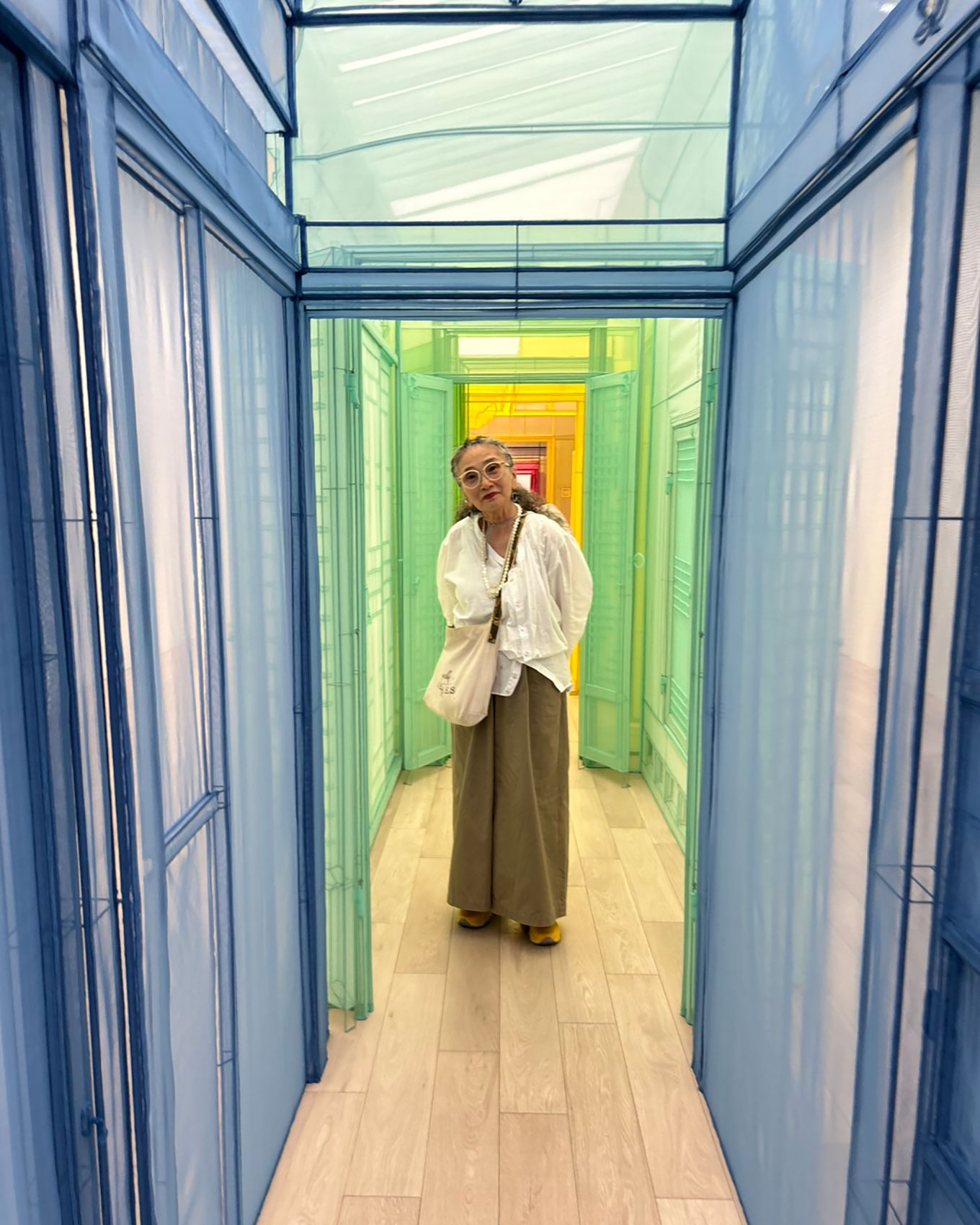 直島新美術館のソ・ドホ「Hub」