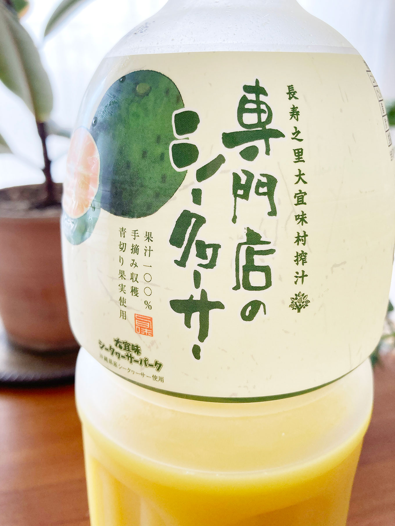 専門店のシークヮーサー