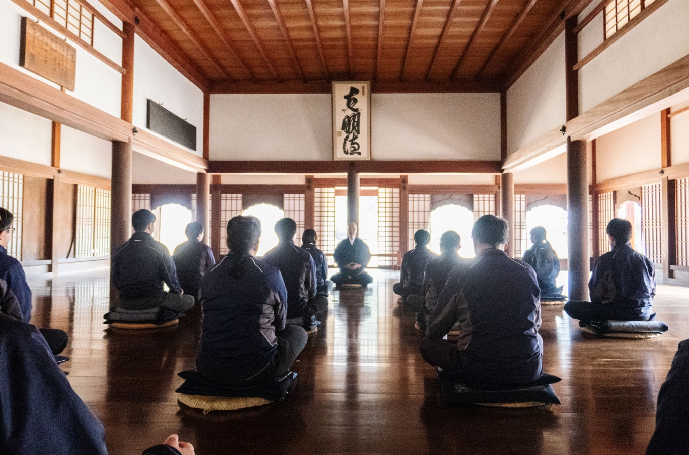 岡山 旧閑谷学校の座禅体験