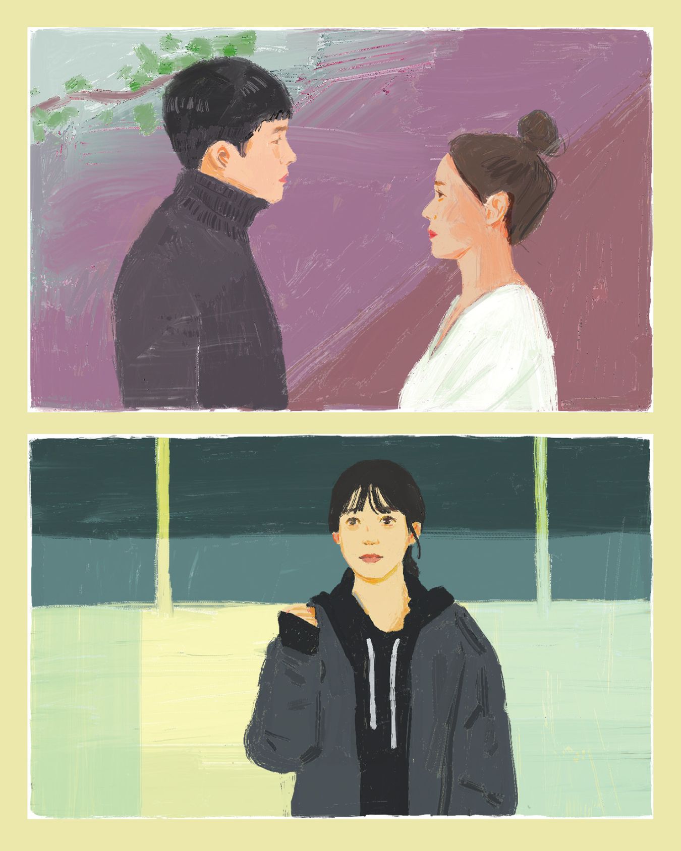 韓国ドラマのイラスト