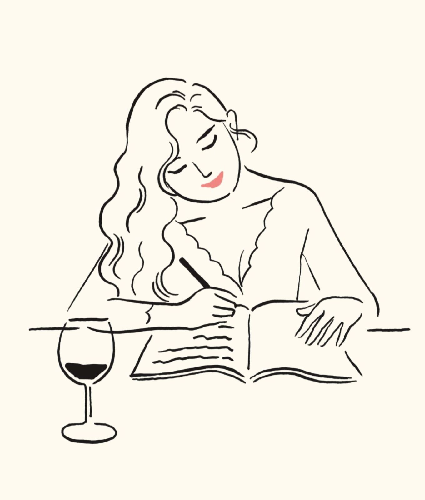 藤原淳さん著書 パリジェンヌはダイエットがお嫌い WALNUTさんイラスト