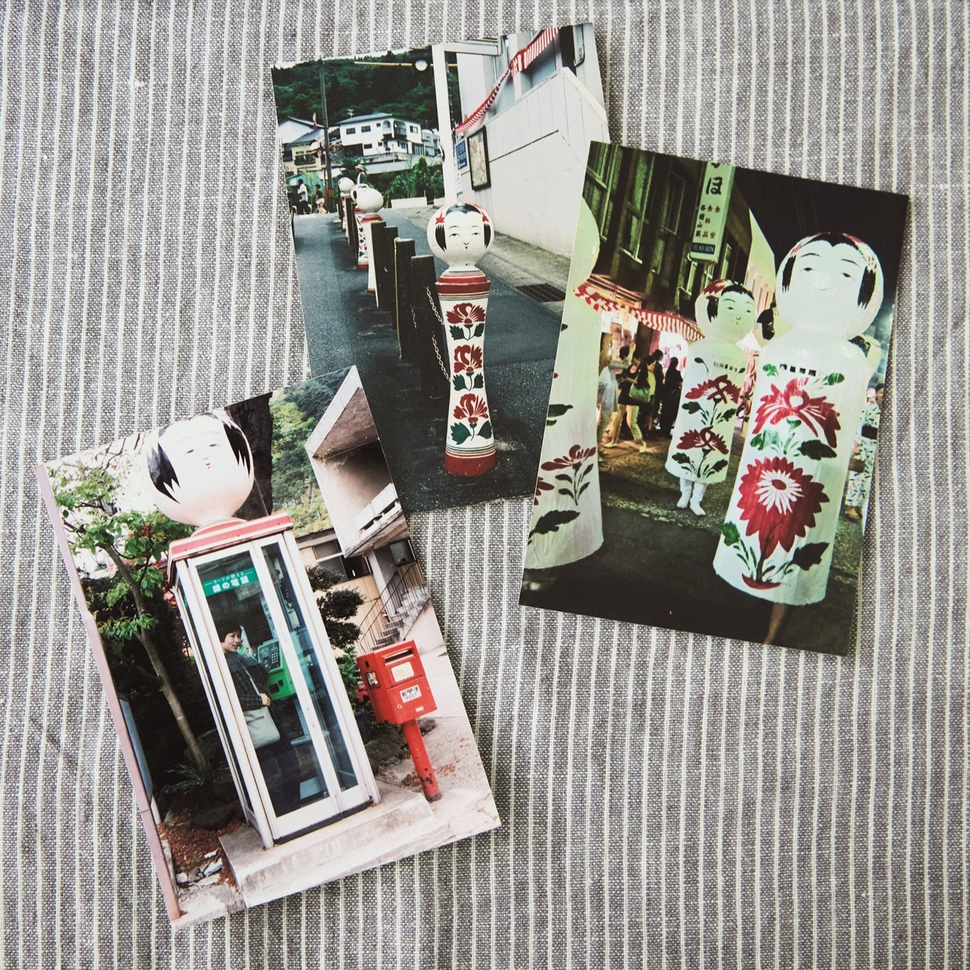 杉浦さやかの旅のこけし写真
