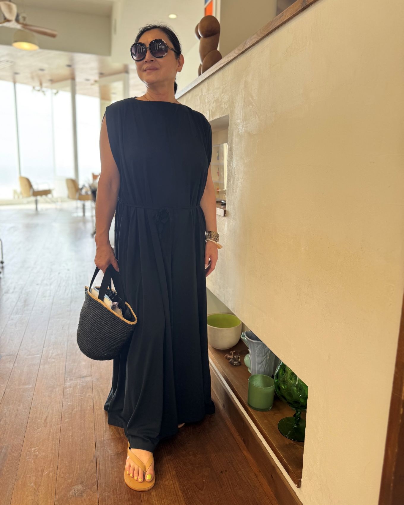 甘糟りり子さんのワンピース