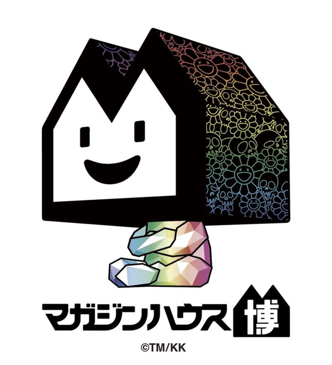 村上隆がマガジンハウスをキャラクター化した「マガハウスくん」