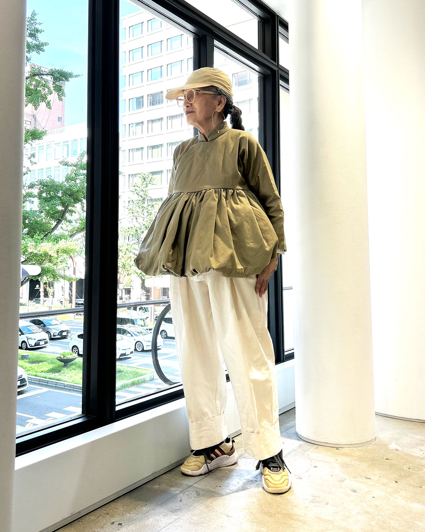 アーティスト片山優子さんの買って「正解」コム デ ギャルソンの