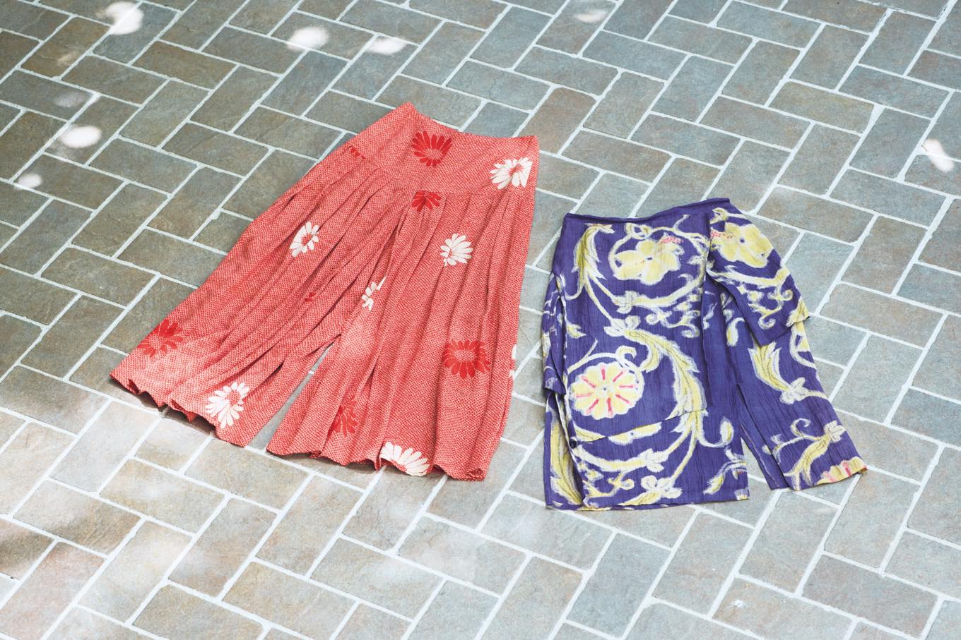 結城アンナさんの母手作りのパンツ