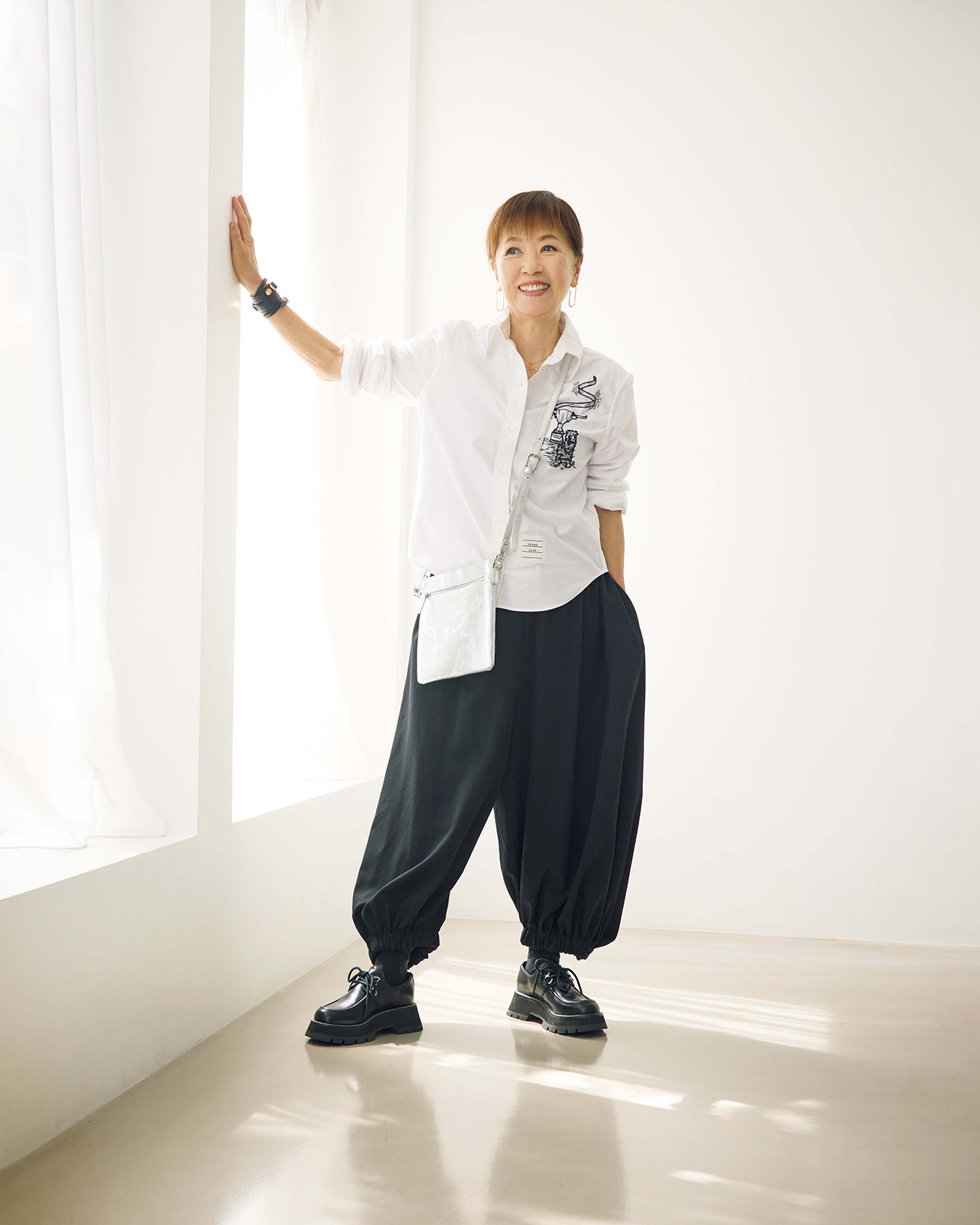 浅田美代子さんの私服おしゃれ！ さりげない更新が生きる着こなしの…