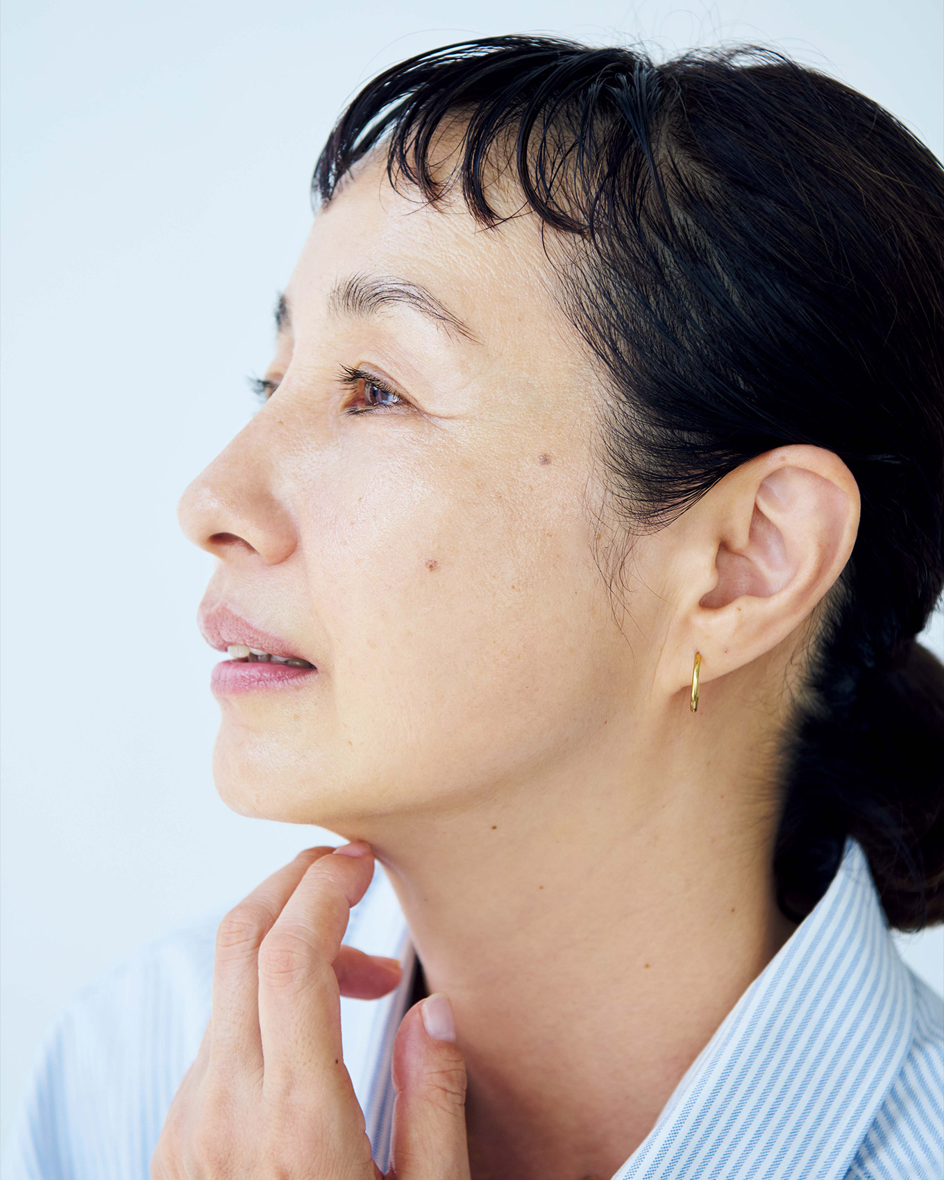 モデル・菜木のり子さんの美肌の秘密。目指すは美魔女でも若見えで…